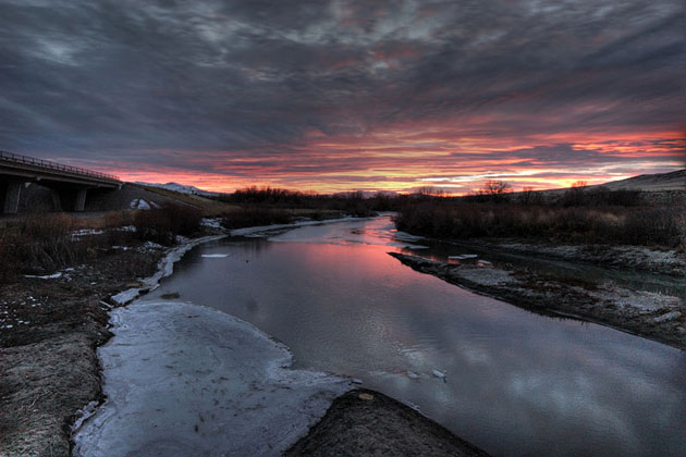 Humboldt River Sunset