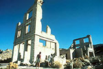 Rhyolite ghost town