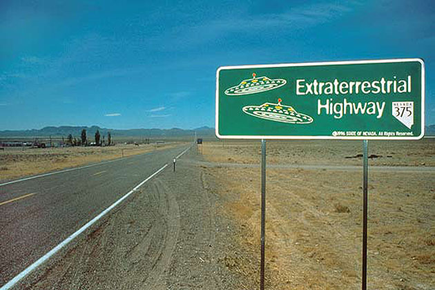 ET Highway sign near Rachael